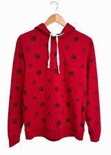 Tommy Hilfiger men's hoodie pullover lightweight sweatshirt Mahogany size S