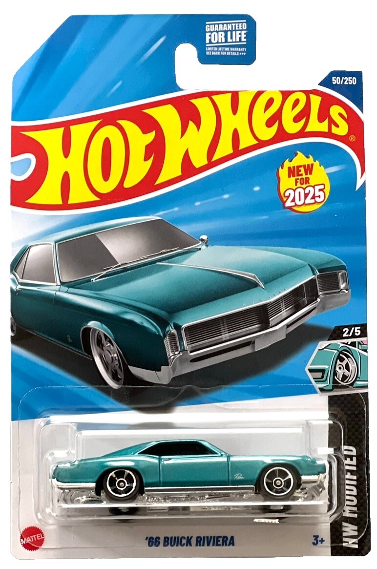 HOT WHEELS 1966 BUICK RIVIERA HW MODIFIED NEW 2025 | eBay