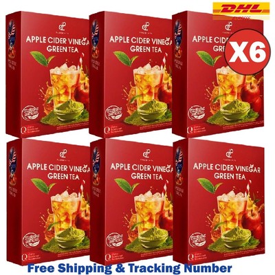 6X Pananchita Apple Cider Vinegar Green Tea Weight Loss Diet Slim Detox Dietary