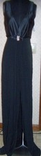 Black Long Evening Dress Elegant Marc Bouwer Misses size 10 New