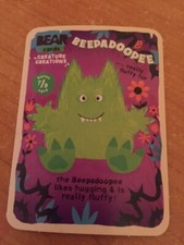 Bear Yo Yo card - Creature Creations #7 - Beepadoopee