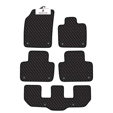 Car Floor Mats For Volvo XC90 2015-On 7 Seat Fully Tailored Car Floor Mats Black