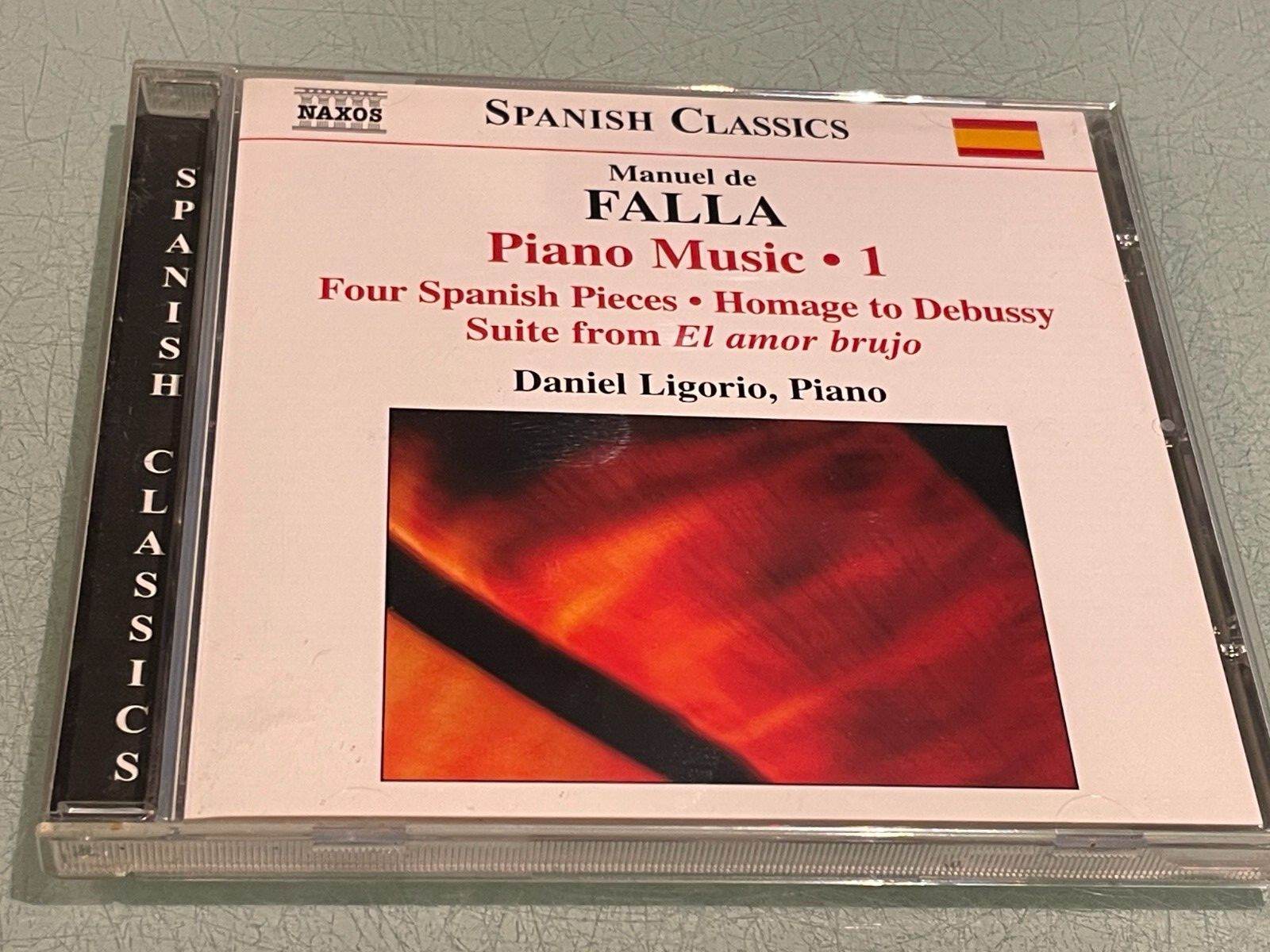Manuel De Falla - Piano Music Vol. 1 - Daniel Ligorio  CD Album 2007 Naxos - NEW