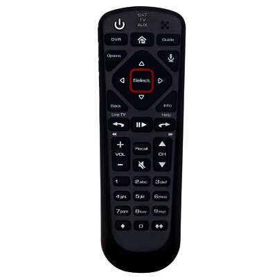 Replaced Remote fit for Dish Network 54.0 UHF Satellite Receiver 54.1 54.2 54.3