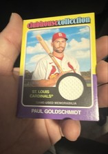 2024 Topps Heritage - Clubhouse Collection Relics Paul Goldschmidt #CCR-PG (MEM)