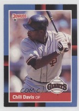 1988 Donruss Chili Davis (Last Line Begins with Tying) #313 1hb4