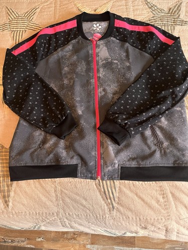 Disney Mickey & Minnie Infinity Scrub Jacket XL- Cute