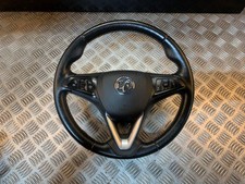 15-22 VAUXHALL ASTRA K MK7 MULTIFUNCTION LEATHER STEERING WHEEL/AIRBAG (HEATED)