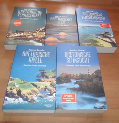 Jean-Luc Bannalec - 5 Bretagne Krimis / Thriller- Kommissar Dupin -