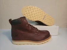 RED WING MENS FACTORY 2ND IRISH SETTER ASHBY 6" MOC TOE BROWN BOOT 83605 S: 13EE