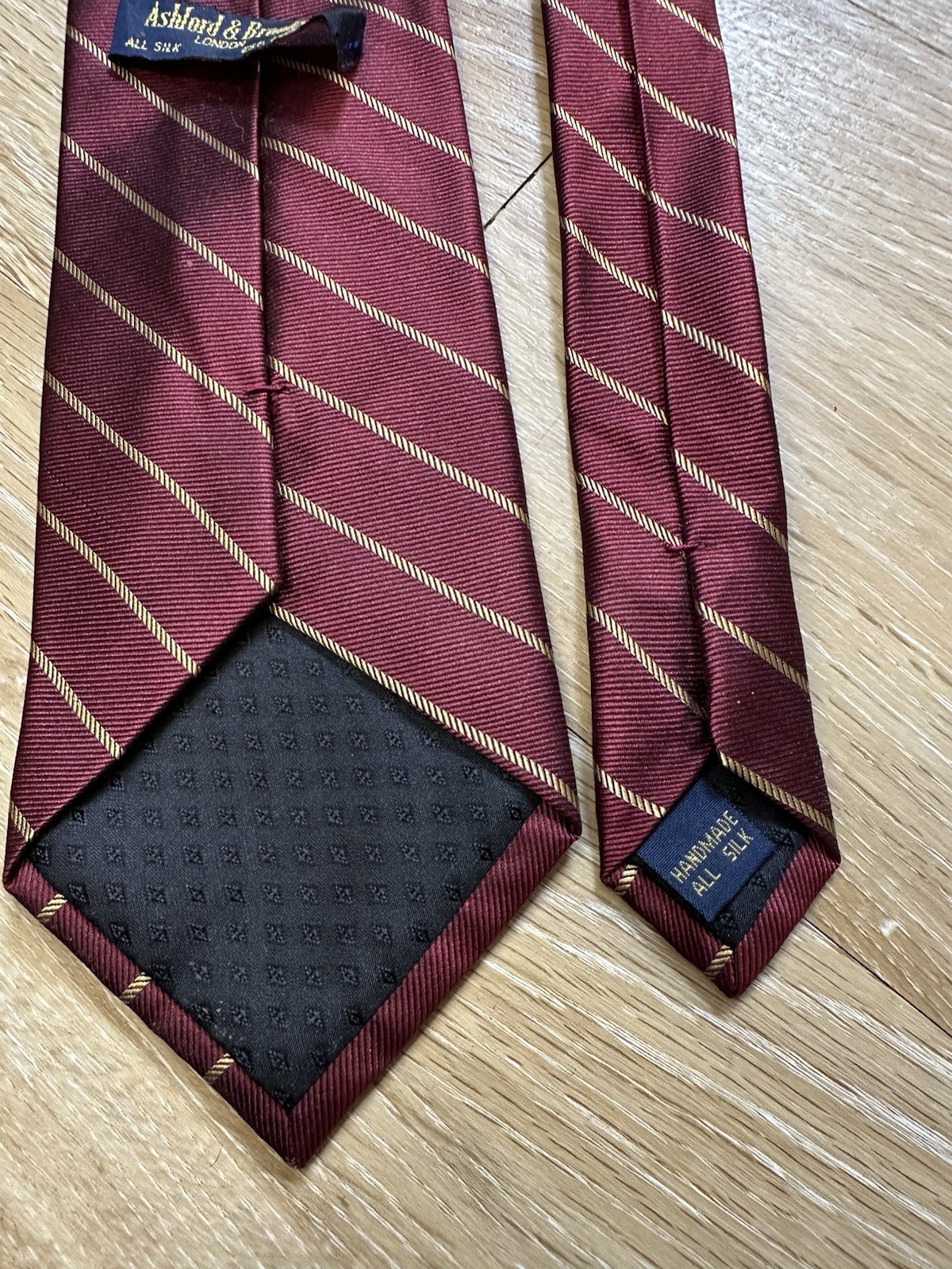 LOT OF 5  Vintage TIES USA Christian Dior Ashford Baranicci Wembley Neck Tie thumbnail 6