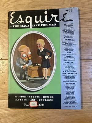 1937 JUNE ESQUIRE MAGAZINE