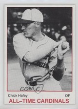 1983 TCMA All-Time St Louis Cardinals Brown Back Chick Hafey #6 HOF hg6