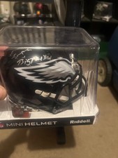 Darius Slay Signed Eagles Speed Mini Helmet Beckett INSCRIBED ‘Big Play Slay’