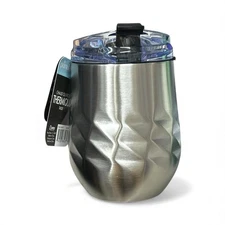 Silver Colored BPA Free Hot Cold 14oz Primula Tumbler "Triple Layer Copper Cold"