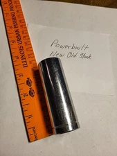 Powerbuilt 1/2 inch Drive Spark Plug  Socket 13/16 in. -  6pt - CR-V NOS 