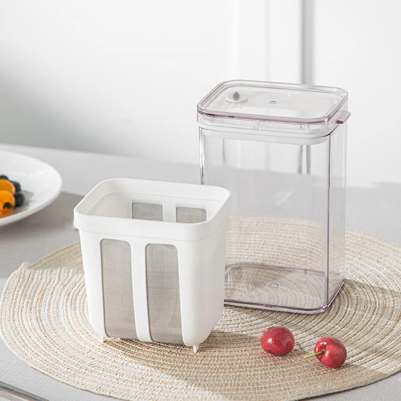 Yogurt Strainer Fruit Juice Filter Soya Bean Milk Filter Cup