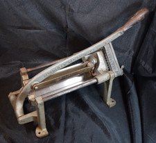 Vintage Cast Iron Bloomfield No 29 Commercial French Fry Cutter