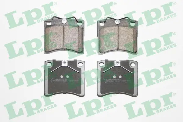 Brake pads 05P631 LPR for VW TRANSPORTER / CARAVELLE Mk IV Bus