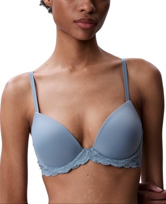 Calvin Klein Women's Sensual Stretch Lace Lift Demi Bra Size 32C NWT