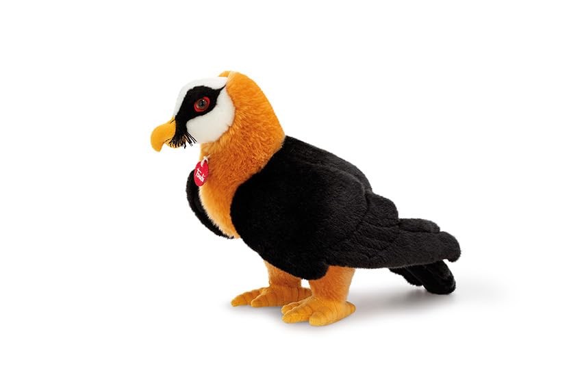 Oiseau Gypaète Barbu Parco dello Stelvio peluche faune des Alpes et du Brenta