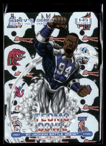 Battle Arena Tecmo Bowl  Haley’s Comet Helmets BF Steel Charles Haley H567