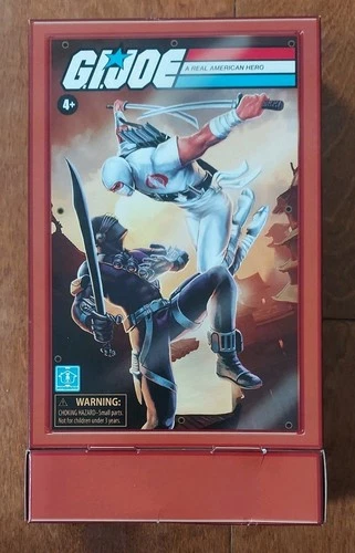 Hasbro Pulse Exclusive GI Joe Retro O-Ring Snake Eyes & Storm Shadow Set ✨NEW✨
