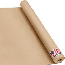 100 ft Kraft Paper Roll - USA Made Eco-Friendly Brown Packaging  Craft