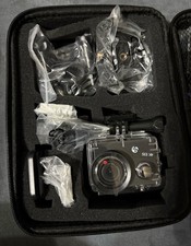 HLS Waterproof Action Camera 4K Stabilization with 2 Batteries 1350Mah for Video