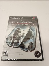 Medal of Honor: European Assault (2005), Sony PlayStation 2 (PS2), New, Sealed