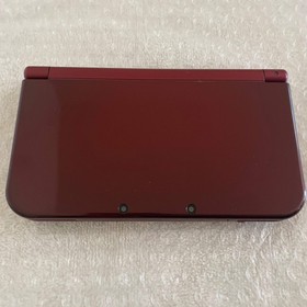New Nintendo 3DS XL LL RED-001 Console JAPAN VER/Menu in JAPANESE/USA Games WORK