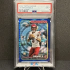 2024 Topps Chrome Jayden Daniels RC Blue Sonar Refractor PSA 9 - 26/150 💎