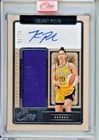 KELSEY PLUM 2025-26 ONE AND ONE JERSEY PATCH AUTO BLUE #JA-KP #'d 51/75
