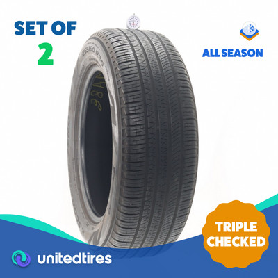 Set of (2) Used 255/60R20 Pirelli Scorpion Zero LR 113V - 6.5/32