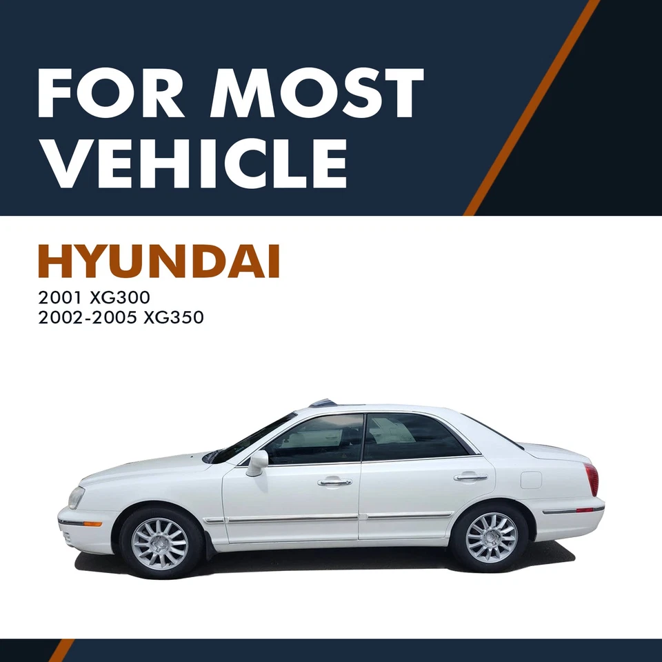 Комплект из 4 быстроразъемных передних и задних стоек — пружинных пружин для Hyundai XG350 2002–2005 годов выпуска - Изображение 2 из 4