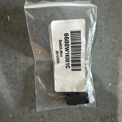 New Genuine OEM LG MICROWAVE INTERLOCK SWITCH 6600W1K001C