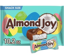 10.2 oz Bag ALMOND JOY Snack Size Chocolate Coconut Easter Candy Bar Gluten free