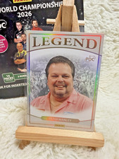 2026 Panini PDC World Championship Darts LEGEND Peter Manley #LE-05