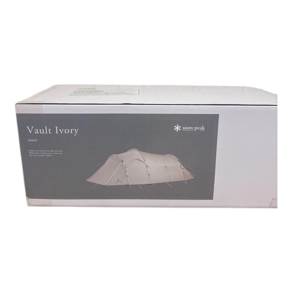 Tienda Snow Peak Vault Marfil SDE-080 Color Limitado 4 Personas Refugio Japón Nueva Foto 4 de 4
