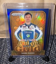 2024 Prizm #19 Daniel Suarez Pot of Gold Blue Prizm 1/49