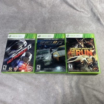 Need For Speed Shift 2 Hot Pursuit and The Run Xbox 360