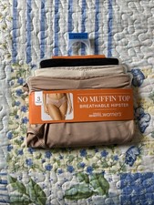 WARNER'S BLISSFUL BENEFITS PANTIE NO MUFFIN TOP HIPSTER NWT SZ XXXL 10