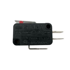Interruptor microlímite de palanca corta ZIPPY VMN-15 3 pines 15A 125/250 VCA