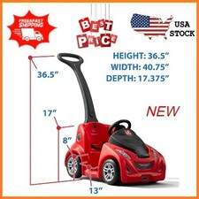 NEW Step2 Red Push-Around Buggy GT Push Car and Toddler Toy for Kids
