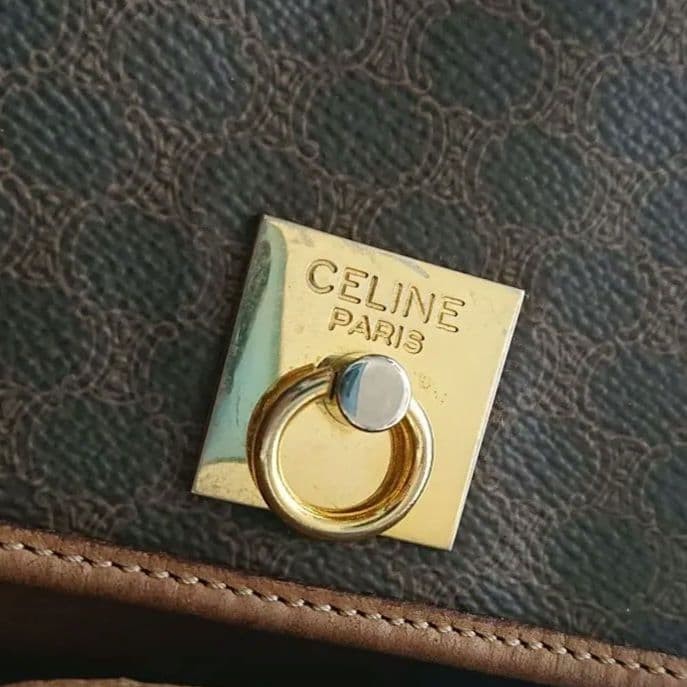 CELINE Macadam pattern mini backpack vintage - image 4