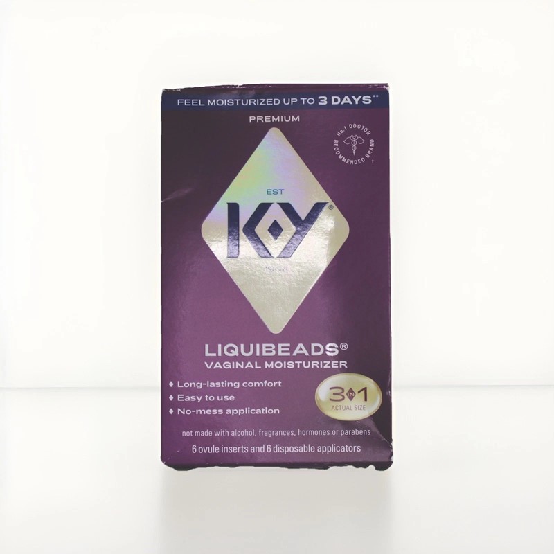 KY Lubribeads 3in1 - 6 ovule inserts and 6 applicators