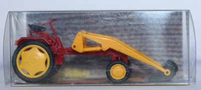 Traktor RS 09 Rot Ladearm mit Schaufel Busch / Mehlhose Artikelnummer 47 1:87