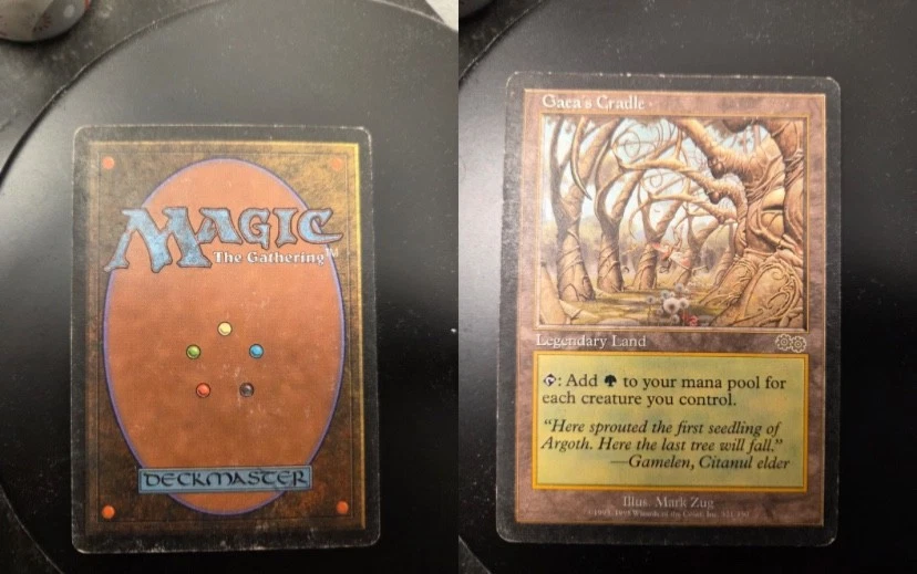 Gaea's Cradle Magic: The Gathering Urza's Saga Rare Individual