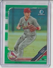 MATEO GIL 2019 BOWMAN CHROME #BDC-38 SN /99 GREEN