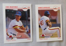 1991 Line Drive AAA Calgary Cannons Baseball Card Pick one